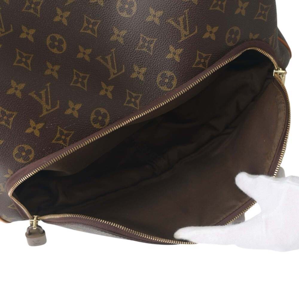 LOUIS VUITTON Brown Monogram Canvas Boston Bag - Picture 14 of 16